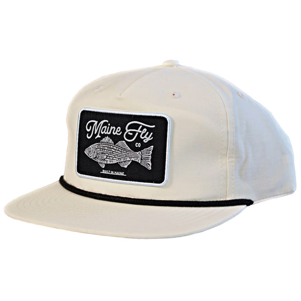 Maine Fly Company Striper Birch / Black Rope Hat